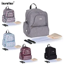 Insular Baby Stroller Bag Fashion Mummy Bags Large Diaper Bag Baby Waterproof Maternity Bags For Mother Handbag Nappy Backpack lagaffe nappy bags large capacity baby diaper bag fashion maternity mummy bags and waterproof baby stroller bag wholesale