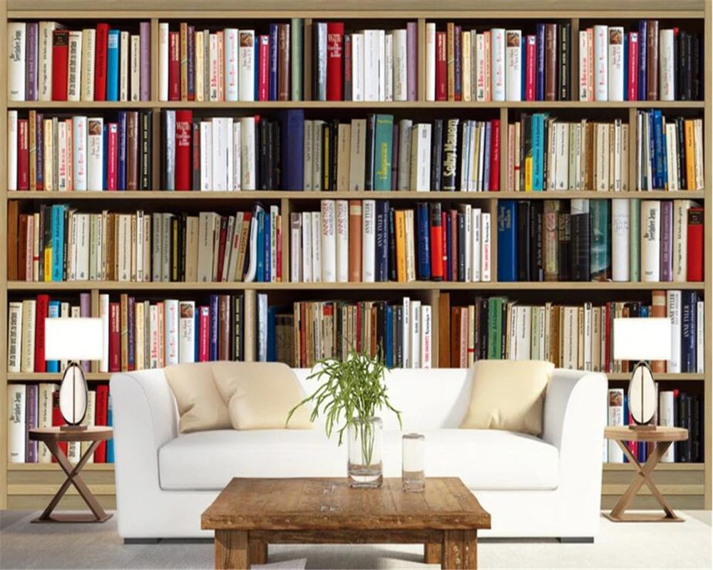 Beibehang خلفية مخصصة خزانة كونتيننتال دراسة حائط الخلفية غرفة نوم التلفزيون خلفية جدارية 3d wallpaepr papel دي parede