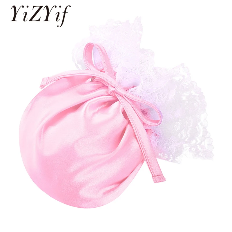 

YiZYiF Adult Mens Underwear Sissy C-String Lingerie Floral Lace Elastic Drawstring Satin Male Bulge Pouch Mini Briefs Underwear