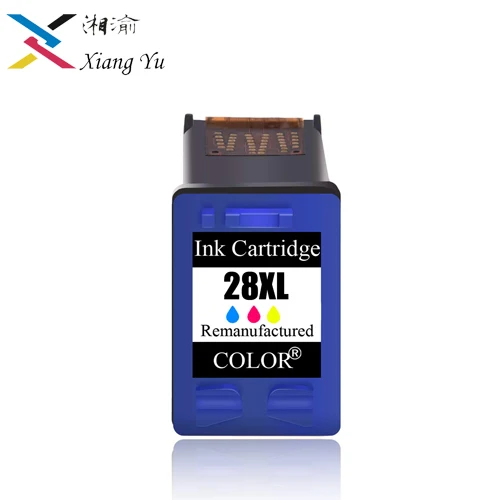 27XL 28XL Refilled Ink Cartridge Replacement For HP 27 28 XL for HP Deskjet 450 450CI 5550 3420 3520 3550 3650 3740 3845 - Цвет: 19.5ml Colour