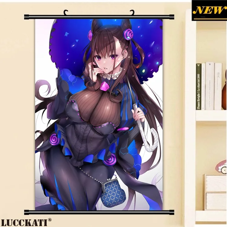 40X60 см Fate grand order Fate/go Fgo Сексуальная лоли каплей мультфильм аниме Настенная картина плакат прокрутки ткань холст живопись 1