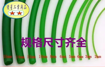 

Polyurethane belt PU round belt with green belt15mm