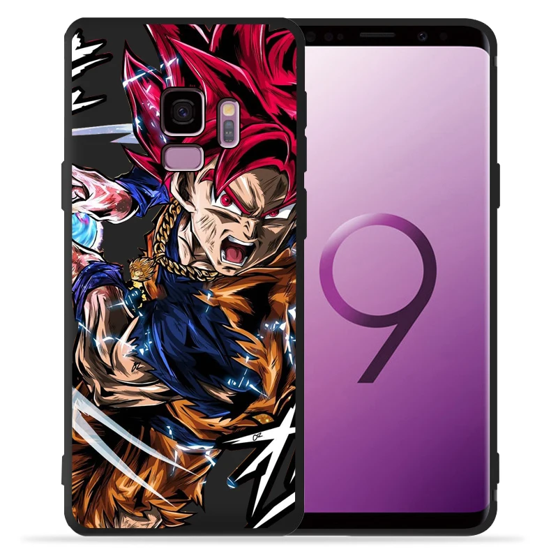 Dragon Ball Супер Гоку Вегета Дракон Чехол для телефона для чехол для Samsung Galaxy S9 S8 S10 плюс S7 S6 край S10 Lite Note9 8 крышка Etui