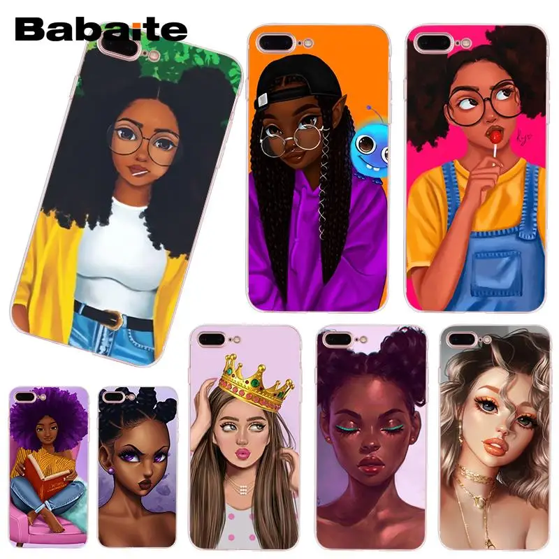 2bunz Melanin Poppin Aba черный женский художественный Мягкий силиконовый чехол для