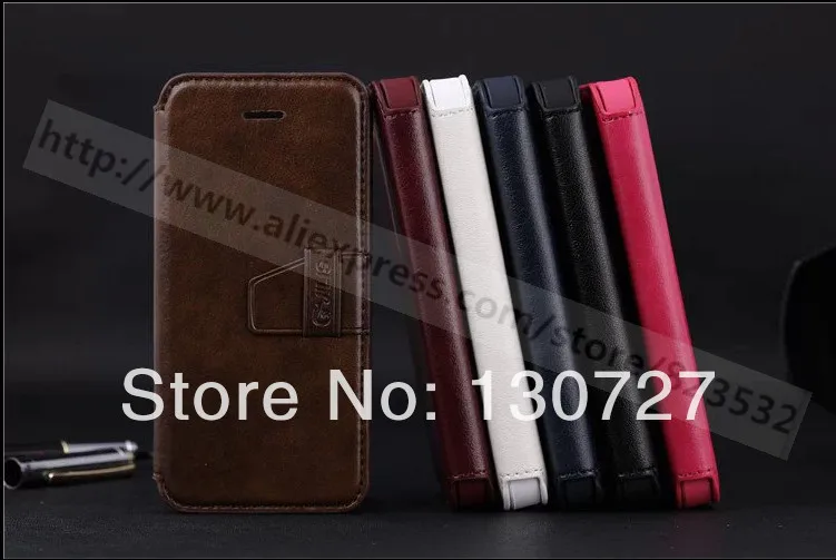 2pcs/lot Free shipping for iphone 5/5s case high-grade leather luxury Flip around buckles holster Factory direct wholesale |