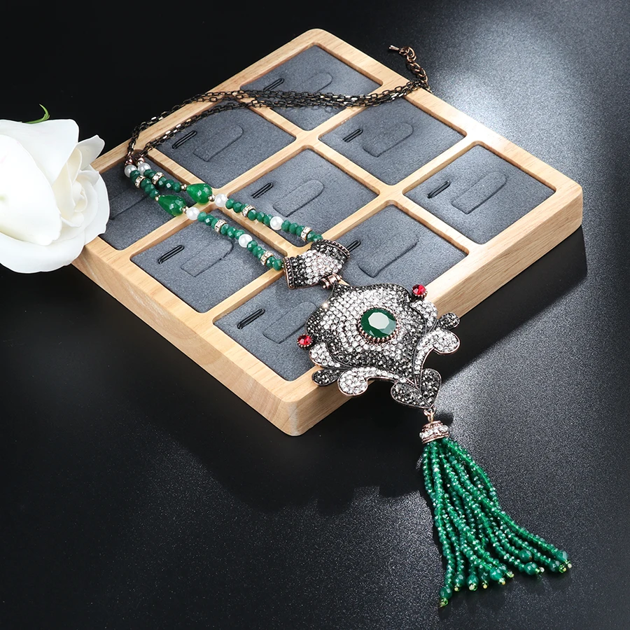 3-Kinel-2018-New-Arrivals-Austrian-Crystal-Nigerian-Wedding-Tassel-Necklace-For-Women-Handmade-African-Beads-Jewelry