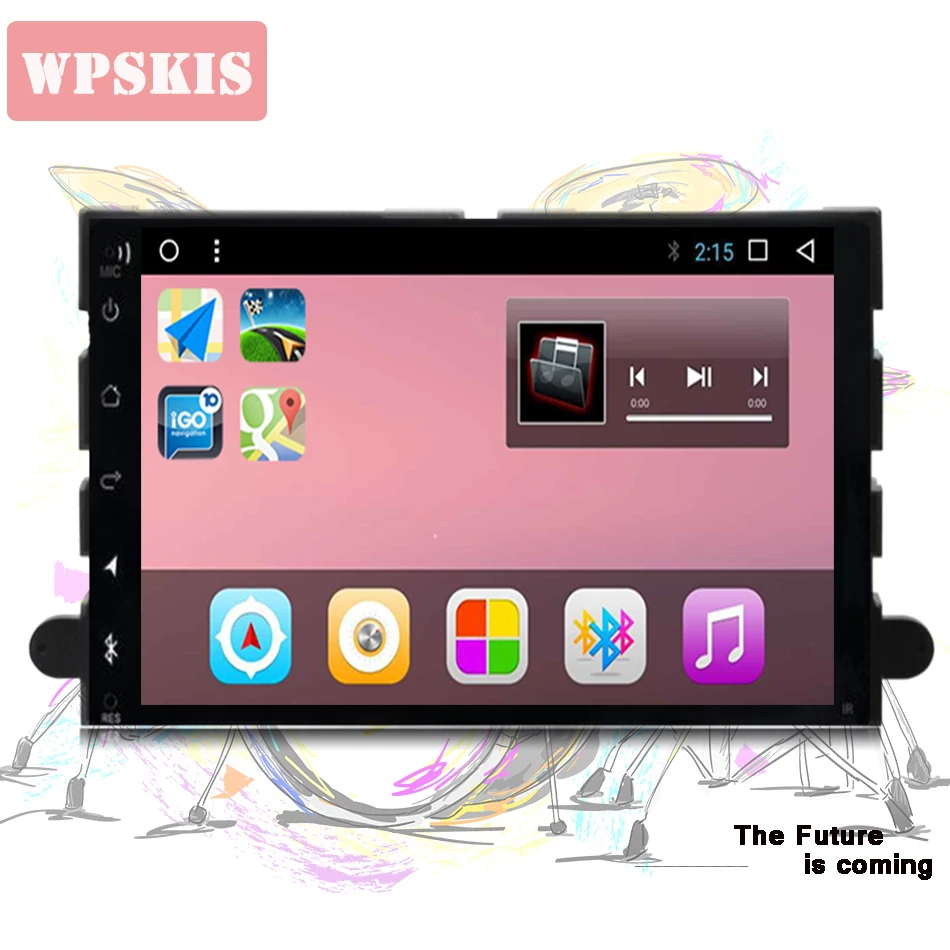 Excellent Octa Core Android 9.0 Audio Car DVD Stereo For Ford F150 Fusion Explorer F350 Focus Expedition GPS Navi 4+64G ROM Radio Stereo 1