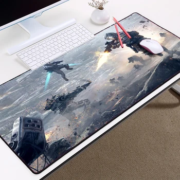 

Congsipad Fps Video Games Titanfall Series 2 Mousepad Supper Big Large of Size 400x900M or More and Anti-skid Wear Soft Mice Mat