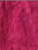 Ручной работы вязаное Женское пальто из натурального кроличьего меха с большим воротником ракон модное тонкое шлейф Пончо Куртка пальто оптом - Цвет: rose red