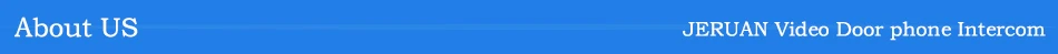 JERUAN проводной дома 7 дюймов Цвет экран Vdeo телефон двери переговорное устройство запись системы дверные звонки ИК камера английский/русский язык