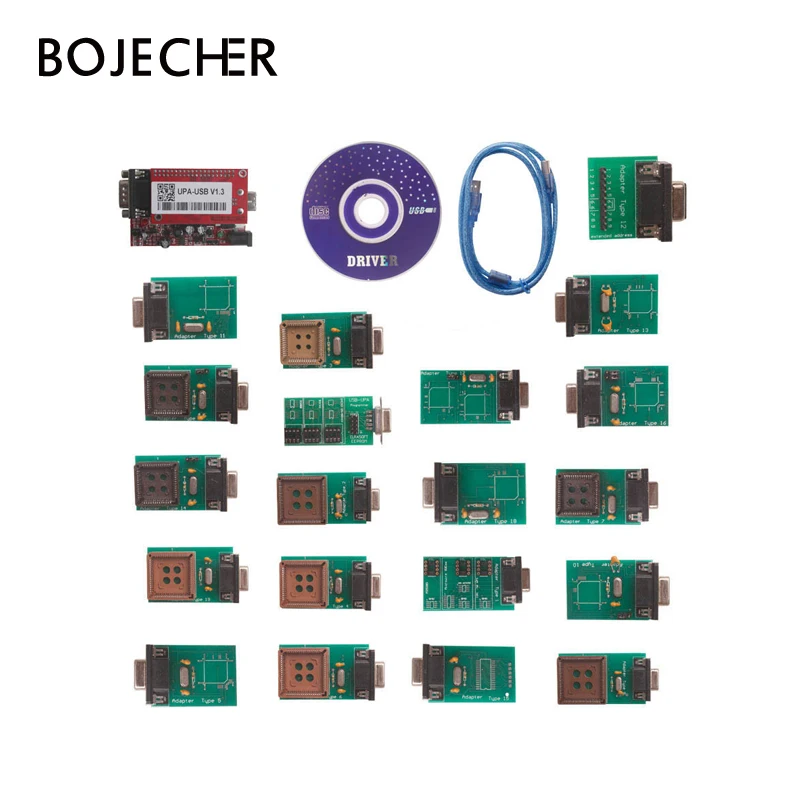 

UPA USB UPAUSB Programmer With Full Adaptors V1.3 ECU Chip Tunning OBD2 CAR Diagnostic-Tool