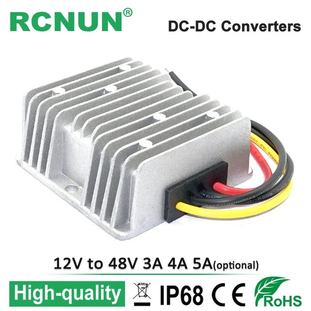 12v To 48v 3a 4a 5a Step Up Dc Converter 12 Volt 48 5 Amp 12v To 48v 3a 4a 5a Step Up Dc Converter 12 Volt 48