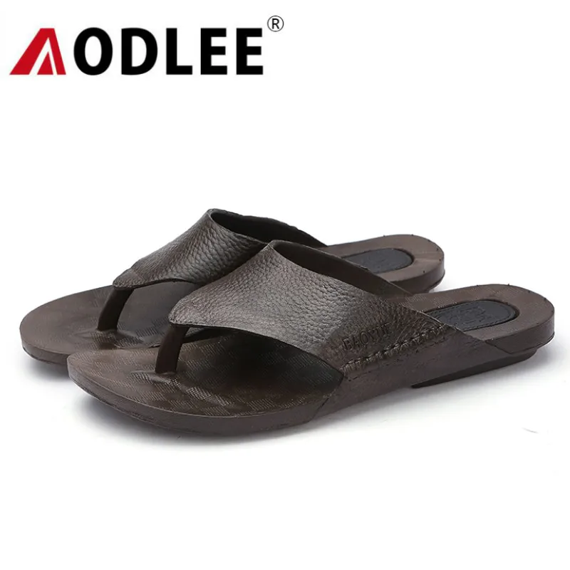 

AODLEE Men Flip Flops Casual Slippers Mens Shoes Summer Slippers Sandals Soft Slippers Flip Flops Sandals Summer Men Slides