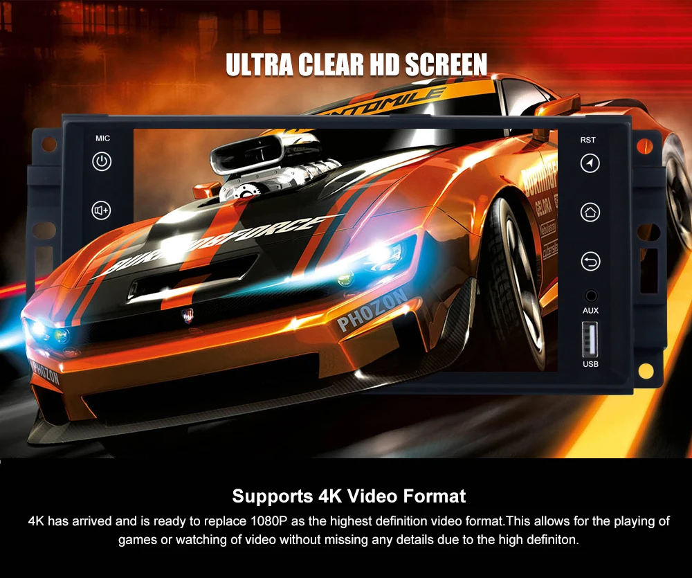 Top Dasaita 7" Android 8.1 Car GPS Player Navi for Jeep Chrysler Dodge with 2G+16G Quad Core NO DVD Radio Multimedia 4G 16