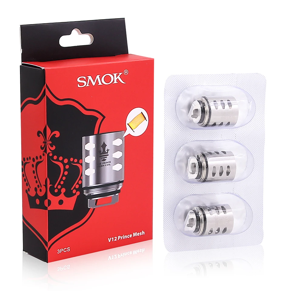 SMOK TFV12 Prince Coil X6 Q4 T10 M4 сетчатые катушки для TFV12 Prince Tank Cobra Edition электронная сигарета атомайзер сопротивление ядра