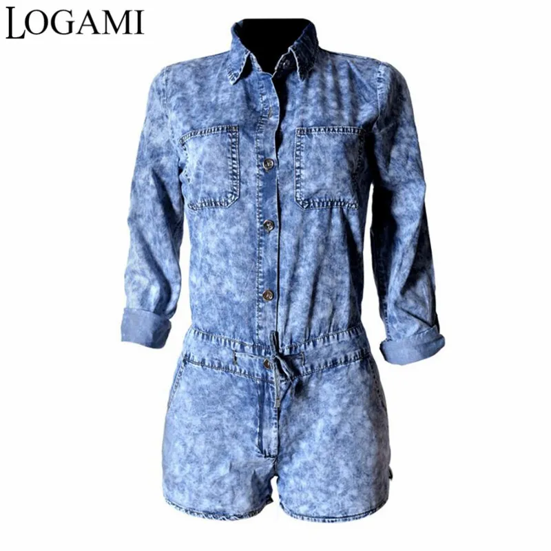 blue jean romper