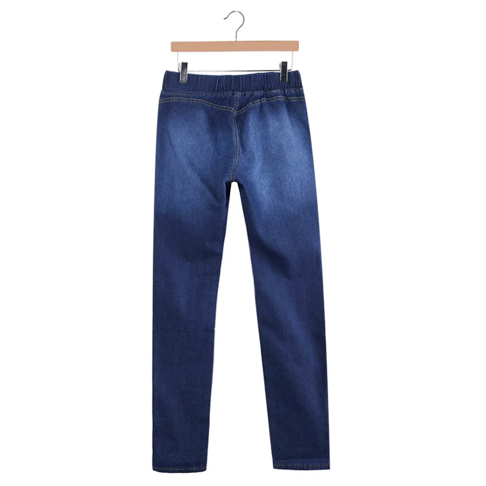 CHAMSGEND новые модные женские тонкие однотонные длинные джинсы сексуальные джинсы-скинни Трусы Брюки женские повседневные джинсовые брюки O2335