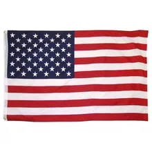 Национальный флаг США 90*150 см Американский Национальный флаг США фестиваль праздник украшение дома американские флаги