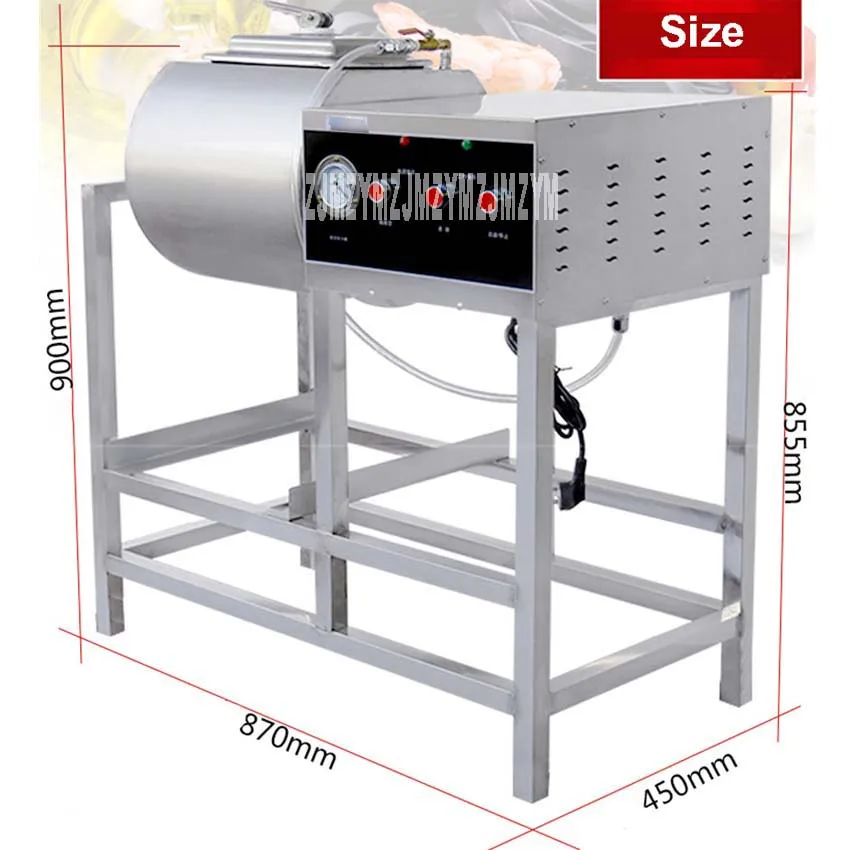 PF-400A вакуумные маринеры бизнес 40л бекон солений машина вакуумная машина для разминания рулонов, 120 Вт оборудование для гамбургеров 220 В, 50 Гц