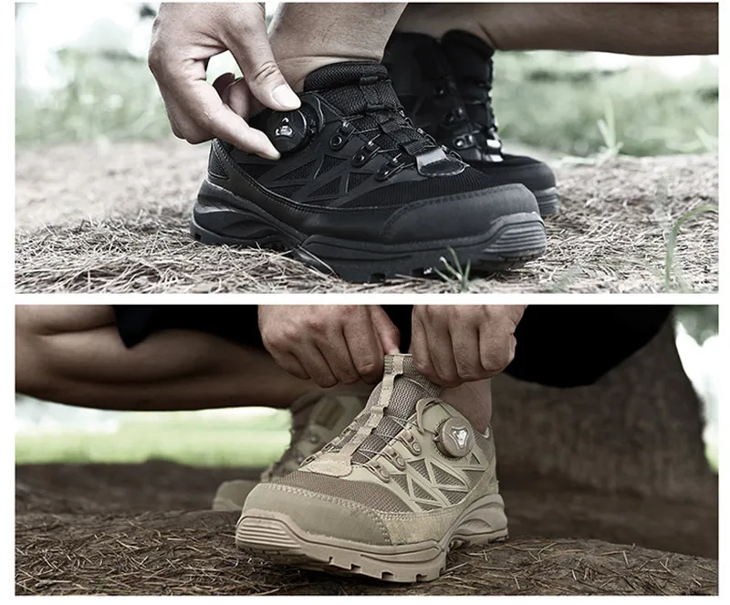 Походная обувь, мужские кроссовки, уличные спортивные треккинговые горные альпинистские военные тактические ботинки, тренировочная прогулочная Рабочая обувь