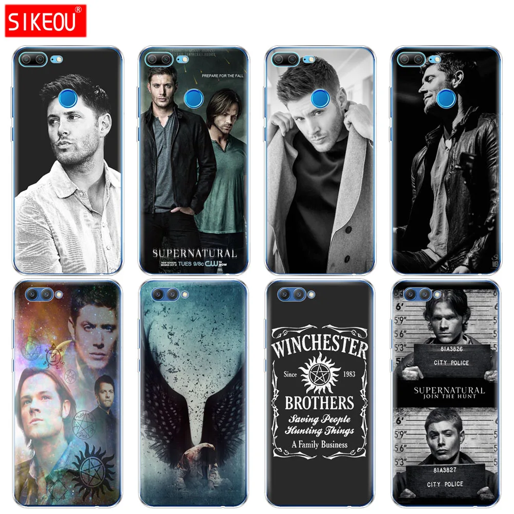 

Silicone Cover phone Case for Huawei Honor 10 V10 3c 4C 5c 5x 4A 6A 6C pro 6X 7X 6 7 8 9 LITE Supernatural SPN Jensen Ackles