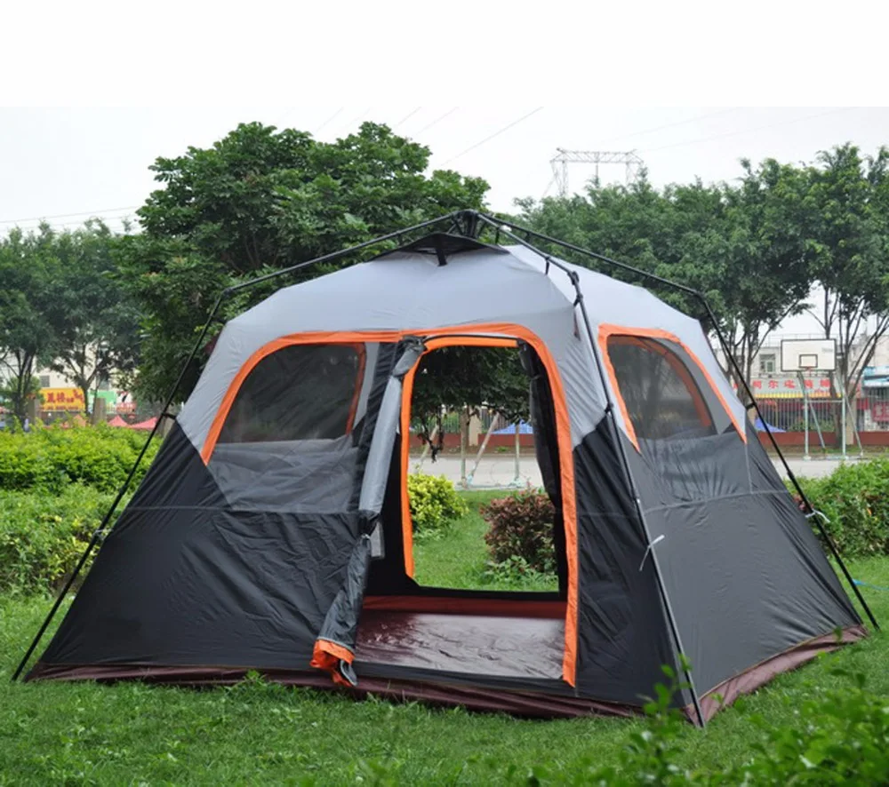 Палатка Alltel для кемпинга на 4 6 человек водонепроницаемая|camping tent|large gazeboscamping barraca |
