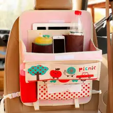 Складной обеденный стол сумка для хранения автомобиля стул Висячие Сумки чашка IPAD планшет ПК сумка автомобили рюкзак со стулом заднее сиденье коробка для хранения