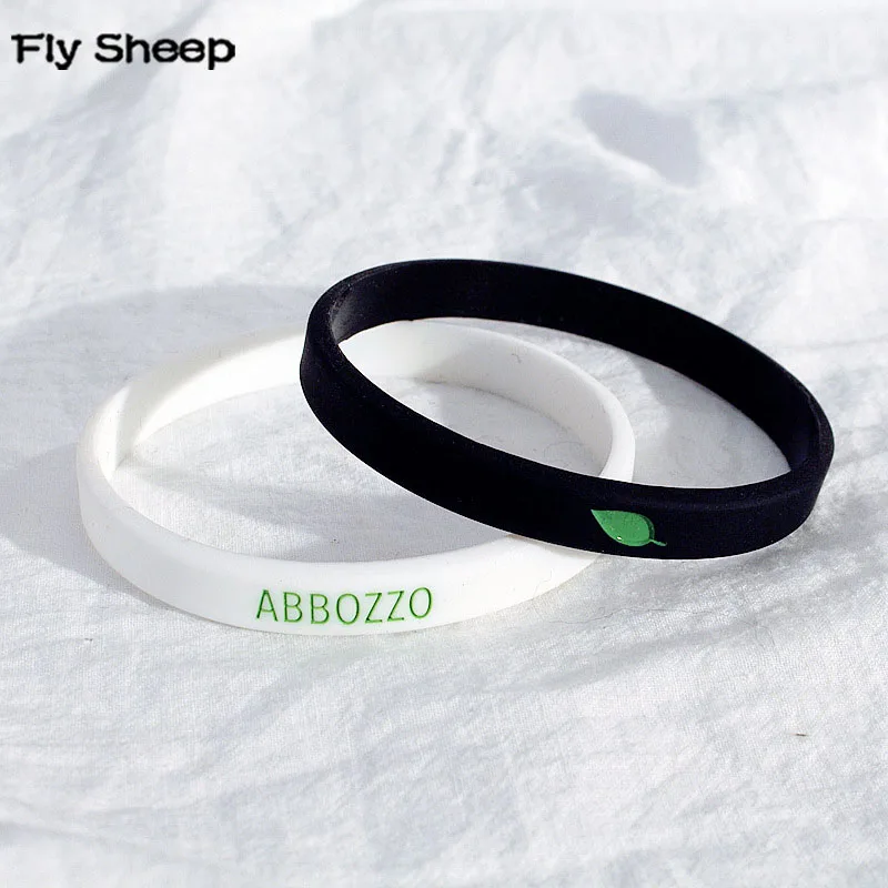 

Trendy Sports Style Silicone Elastic Bracelet Outdoor Basketball Couple Energy Rubber Bracelets Letter Cuff Wristband Armband