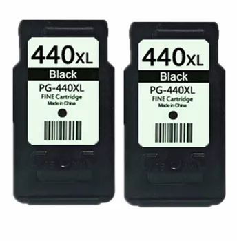 

Black Remanufactured Ink Cartridges For Canon PG-440 PG-440XL PG 440 PG440 Pixma MX438 MX518 MX378 MX474 MX524 MX534 MX724