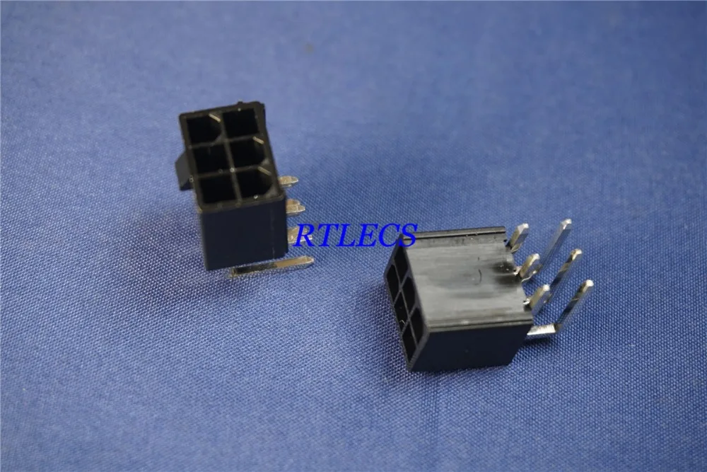 10 шт. 4 2 мм 6 Φ Pin 0 165 &quot компьютерная графическая карта GPU PCI E|male power connector|pcb connectorpcb