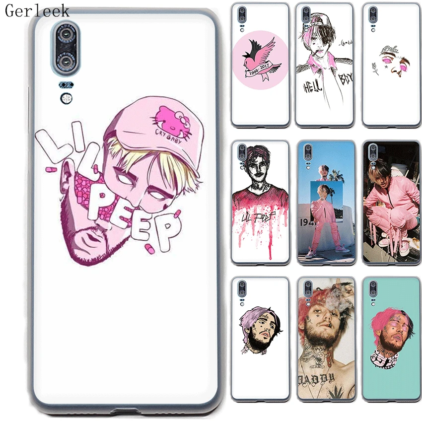 Чехол Desxz для P Smart P8 P9 P20 P10 Pro Lite Plus MINI Hard Cover Lil Peep|Чехлы-накладки| |