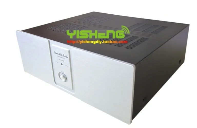 KYYSLB 2018 A2001B amplifier chassis Back Stage Amplifier Chassis Aluminum panels AMP case Enclosure headphone amp case