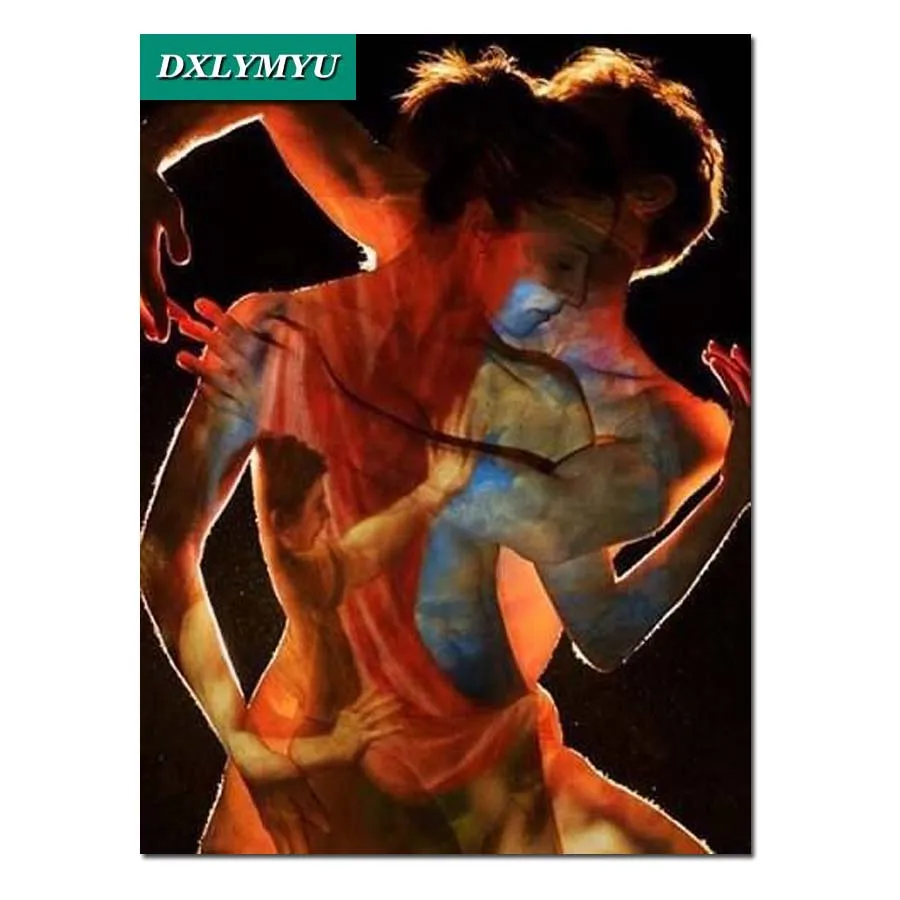

Needlework diamond embroidery Valentine dance diy full drill diamond painting cross stitch picture 5D crystal diamond mosaic