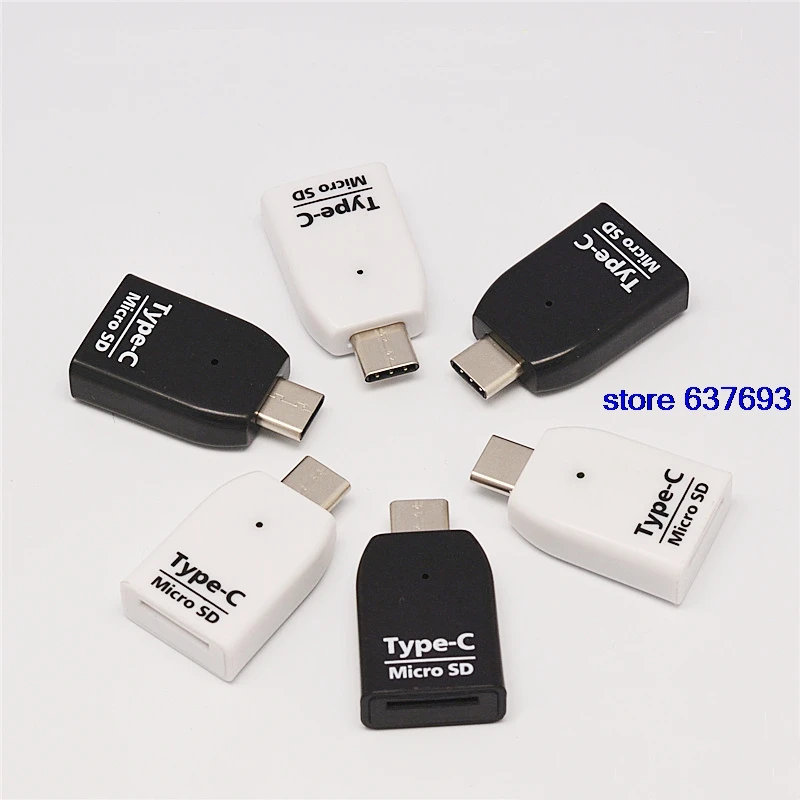 USB 3,1 Тип C OTG кардридер для ноутбука и Тип C телефон TF кардридер