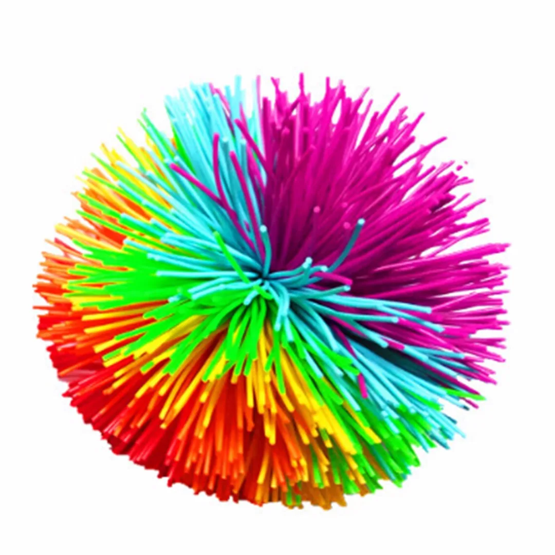 High Quality Kids Soft Stress Toy Ball Silicone Ball Sensory Stretchy Stress Relief Toy Ball For 2