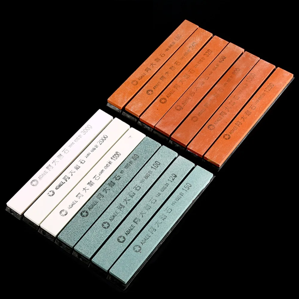 

80-3000# Fix Angle Apex edge Replacement Sharpening Stones Kitchen Knife Sharpener Professional Sharpening System For Machine