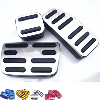 

Silver Red Blue Gold Can Choose Auto Gas Brake Foot Pedal Pads Cover For Acura CDX RDX 2016-2018 Driver Pedal Free Fast Shipping