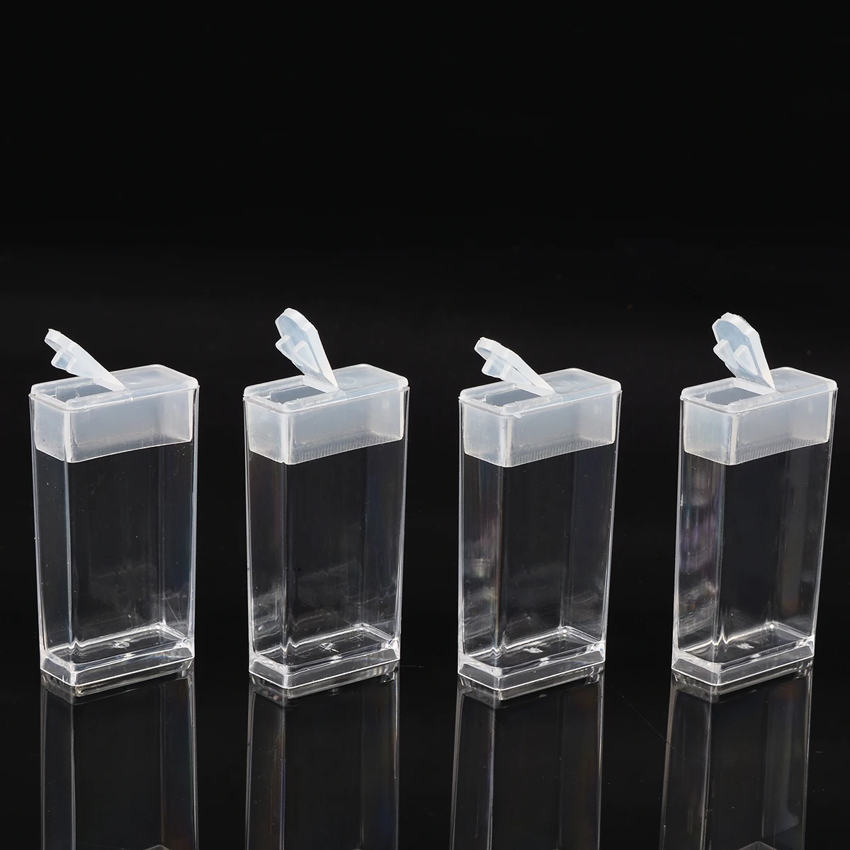 64 Grid Plastic Embroidery Diamonds Painting Container Square Storage Box Nail Art Accessories Case