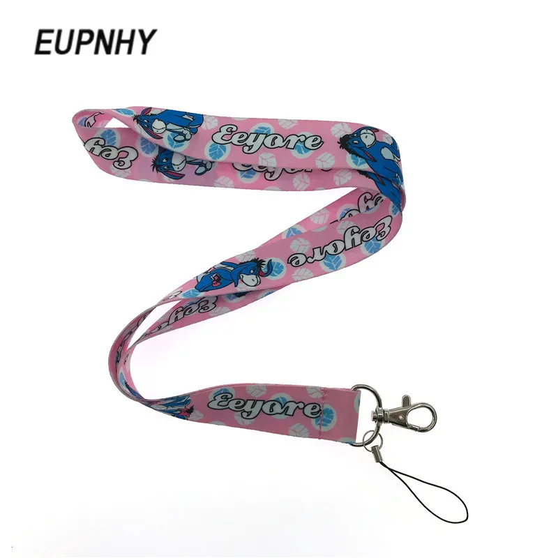 Держатель для карт EUPNHY Eeyore ID Pass lanyanrds брелок мобильного телефона с рисунком из