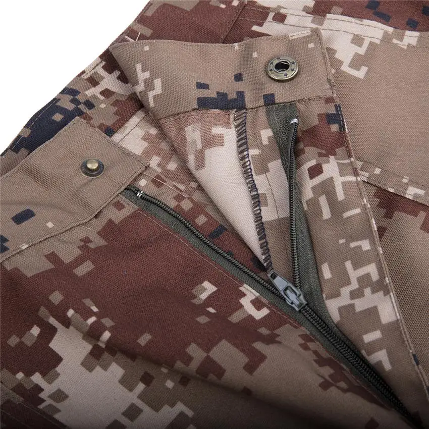 MYLEY 2018 Новый военный камуфляж комбинезоны сумки брюки комбинезоны большие размеры Для мужчин Камо боевой работы брюки комбинезоны