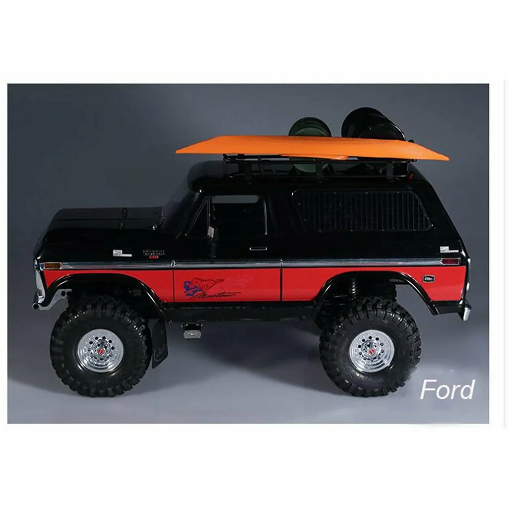 Имитация Каяка багажник на крышу для Traxxas 1/10 TRX4 Ford Land Rover аксессуары для радиоуправляемых гусеничных автомобилей игрушки для детей