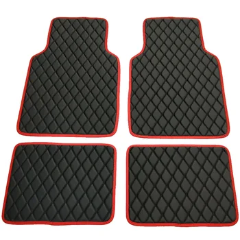 

Universal Car Floor Mats For all models volkswagen Bora Polo Golf 6 7 Phaeton Beetle Gran Lavida car styling liner