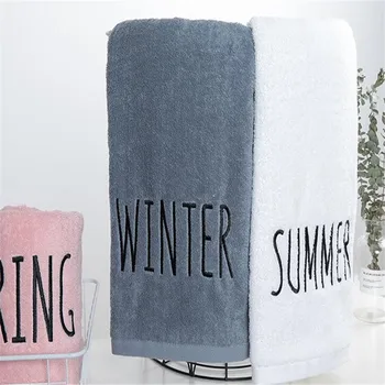 

NEW Bath Towels for Adults Cotton Japanese Four Seasons Towel Bathroom Serviette Microfiber Spring Summer Autumn Winter Towel