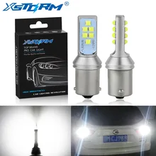 2 шт. 1156 BA15S P21W светодиодный BAU15S PY21W 1157 BAY15D P21/5 Вт светодиодный лампы R5W Автоматическая сигнальная лампа стоп-сигнал заднего света лампы 12 V-24 V