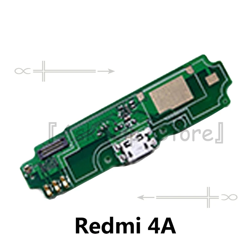 Плата USB коннектора Для Redmi 5 5A Plus док станция для зарядки Xiaomi 1s 2 3 4 4A X Pro|Шлейфы