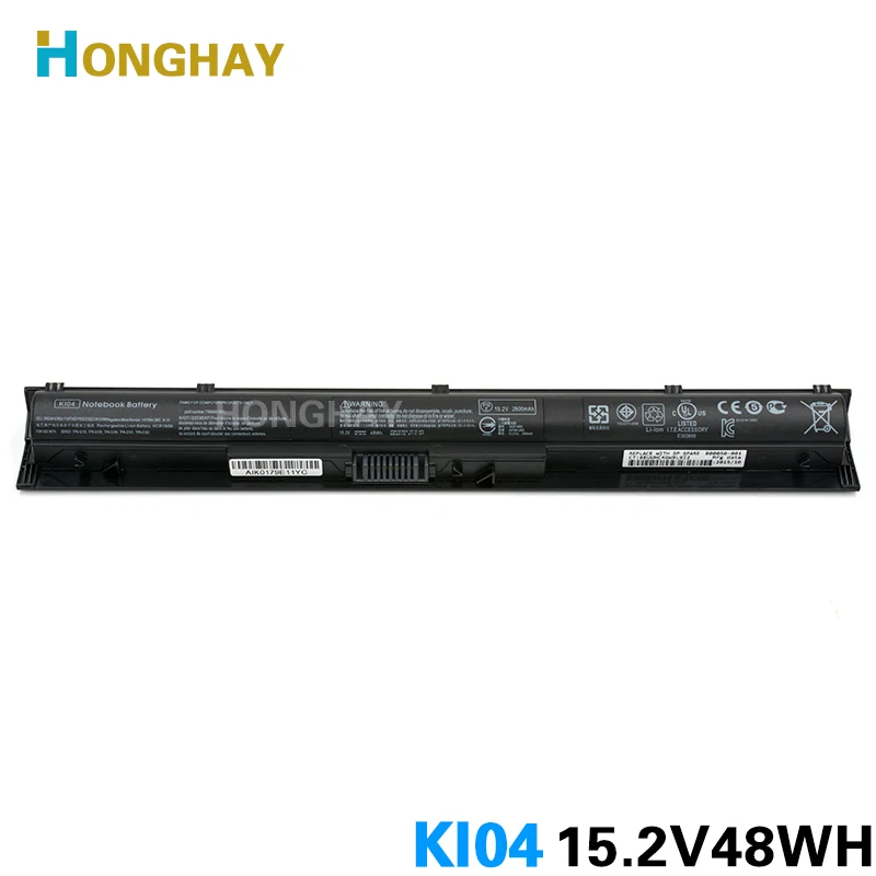 HONGHAY KI04 Аккумулятор для HP Pavilion 14 ab000 15 17 g000 ~ g099 NB ak серии HSTNN DB6T LB6S 800049