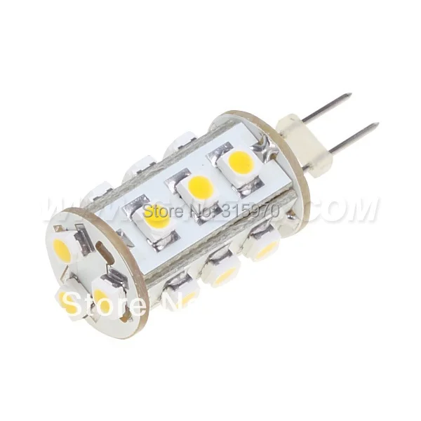 Светодиодная лампочка Dimmalbe 15 GY6.35 SMD 3528 12VAC/12VDC/24VDC белый теплый G6.35 светодиодная