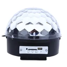2016 Hot Selling 1W 600LM MP3 Bluetooth Voice Activated Dynamic Magical Dream Effect LED Crystal Fancy Disco Stage Lighting