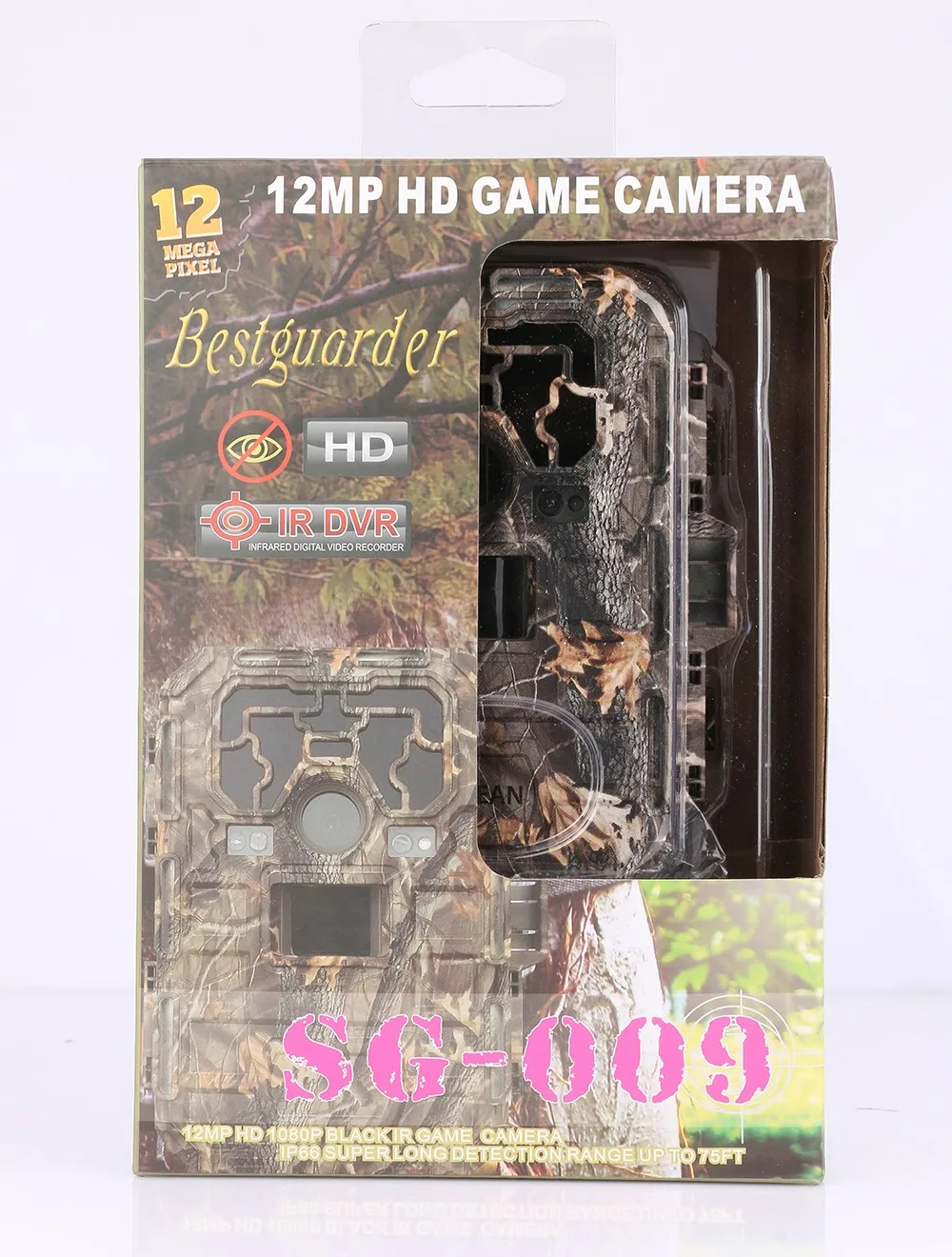 Bestguarder 12mp Дикая камера HD 1080P игровая скаутская ИК охотничья камера с GPS Беспроводная 75ft lcd Ночная камера Chasse инфракрасная камера