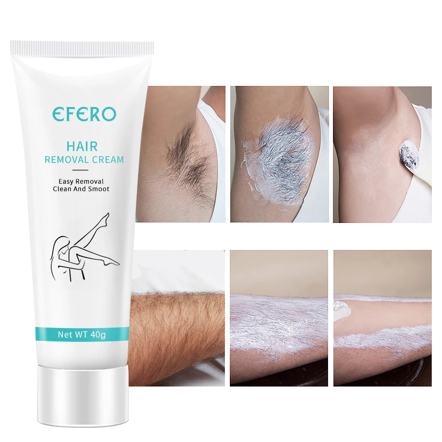 EFERO женский мужской крем для депиляции без боли крем для удаления волос для подмышек, для ног удаление волос уход за телом бритье удаление волос